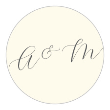 It's all in the details. The Elegant Typography Wedding Stickers are the perfect accessory for adding that extra touch to your wedding items