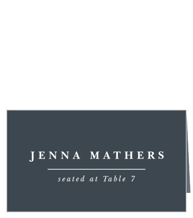 Choose our Each Other Place Cards for keeping your guests organized through the entirety of your event!