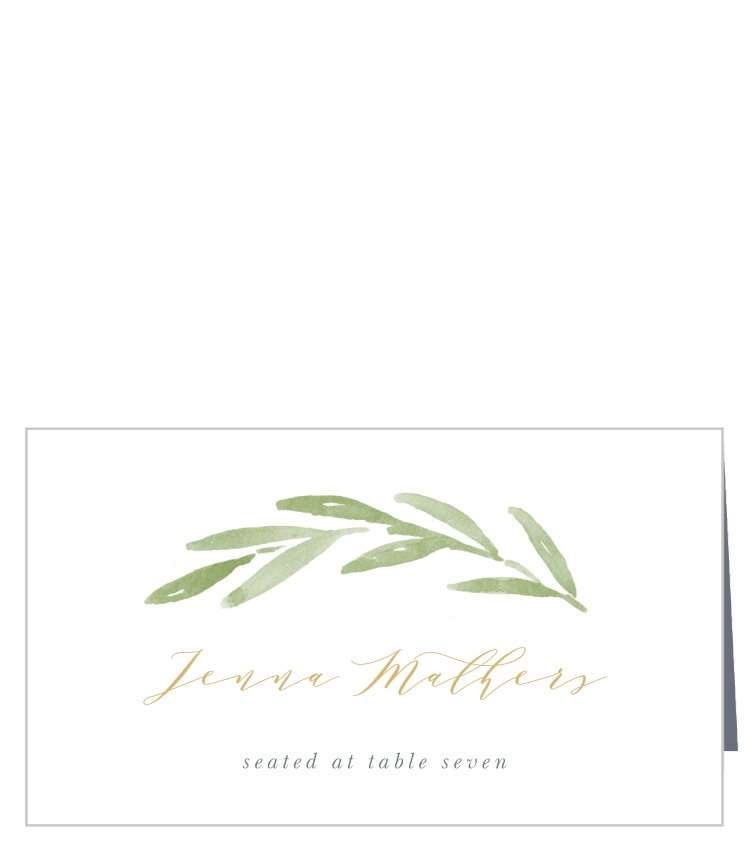 Forever Wreath Place Cards