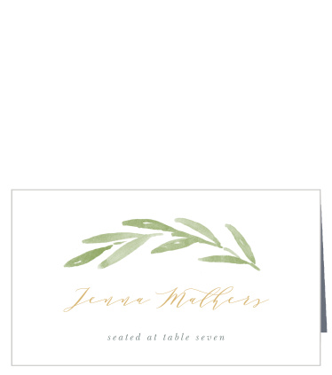 Our Forever Wreath Place Cards are beautiful and helpful for seating your guests!