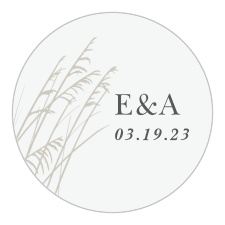 Our Sweet Carolina Wedding Stickers are a perfectly elegant accessory for your special day.
