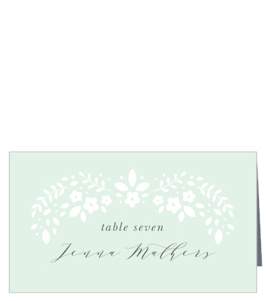 Help everyone find their seats with our Botanic Garden Place Cards. 