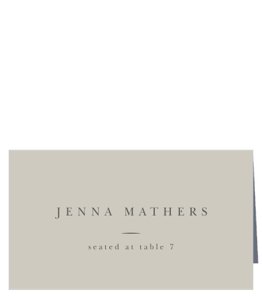 Our Subtle Garland Place Cards are the perfect way to keep the seating organized at your big day!