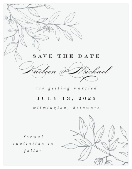 Save the Date cards buying / Wedding / Engagement / Floral / Botanical