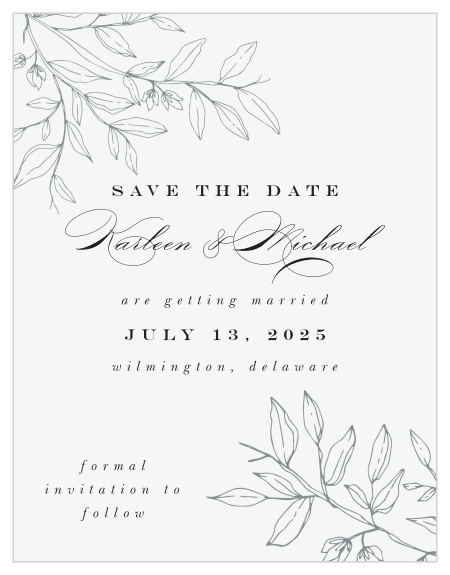 Save the Date Cards, Paper + Free Online Templates