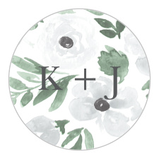 Dress your wedding and celebrations in beautiful elegance with our Dappled Shade Wedding Stickers.