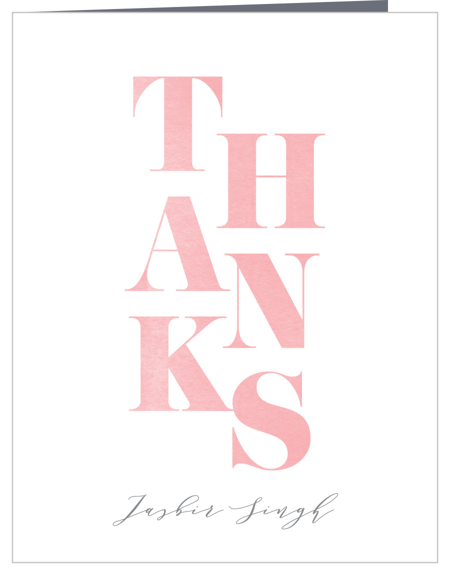 Baby Boutique Long Distance Baby Shower Thank You Cards