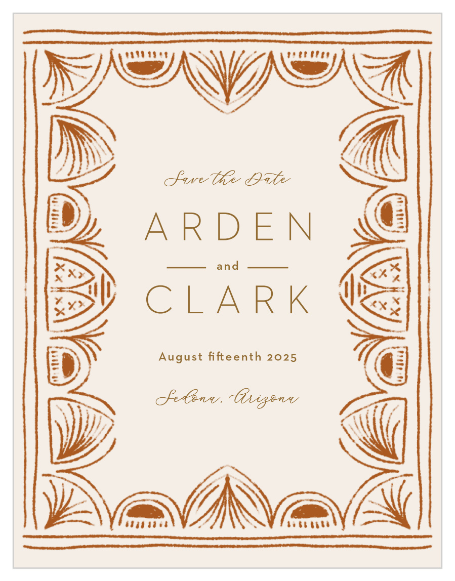 Southwestern Slopes Save the Date Cards