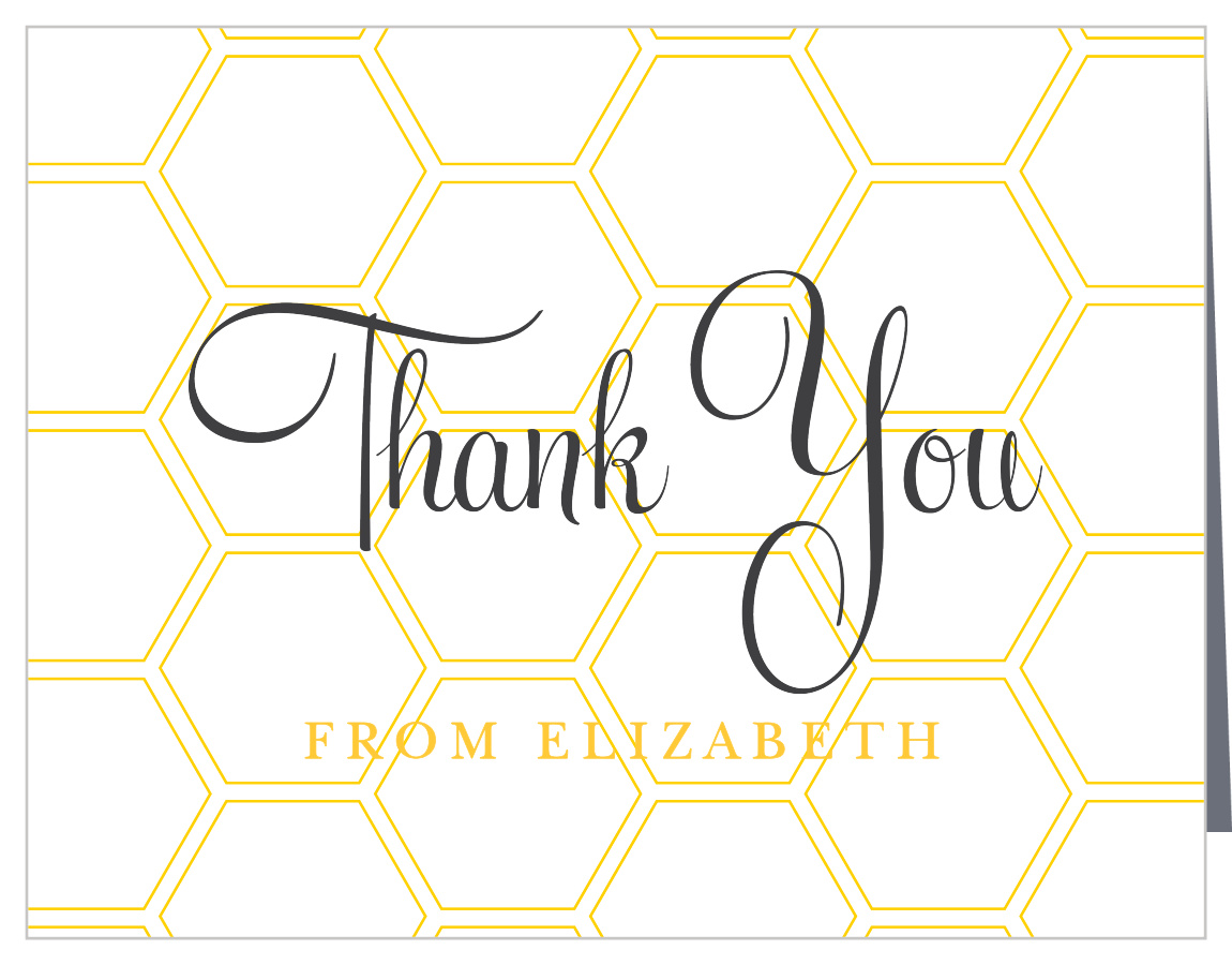 Mommy to Bee Long Distance Baby Shower Thank You Cards