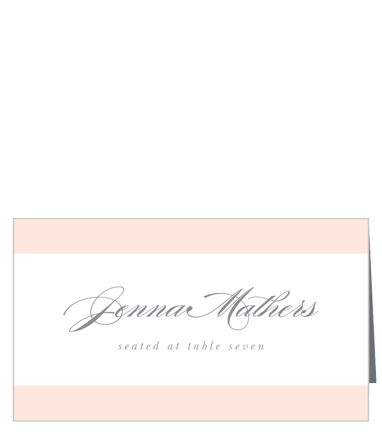 Mild Colorblock Place Cards