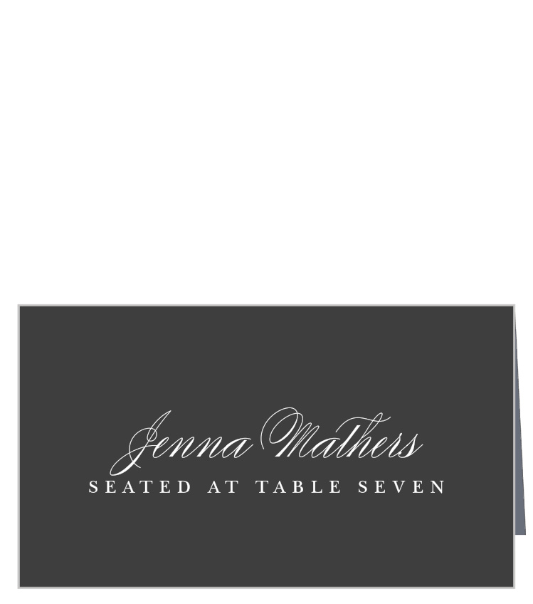 Photo Glaze Place Cards