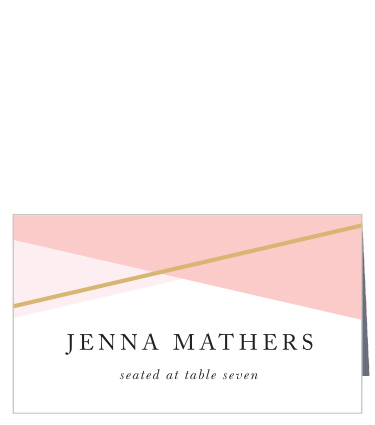 Keep your guests organized in style with our Suave Urbane Place Cards!