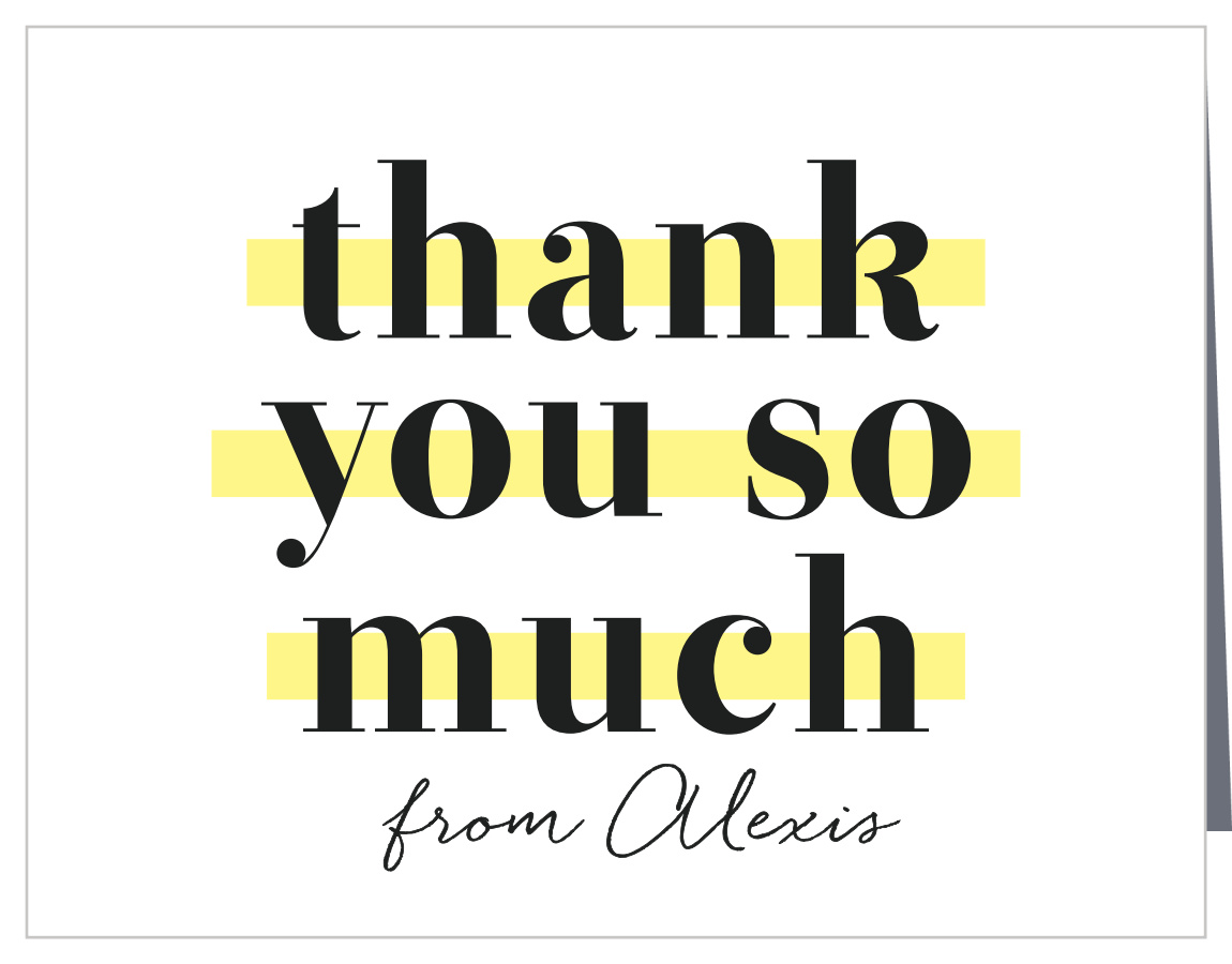 Zoom Grad Graduation Thank You Cards