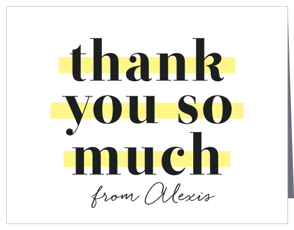 Zoom Grad Graduation Thank You Cards