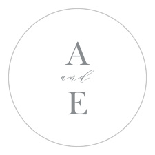 Gift family and friends with a memento of your special day with our Floral Wash Wedding Stickers.