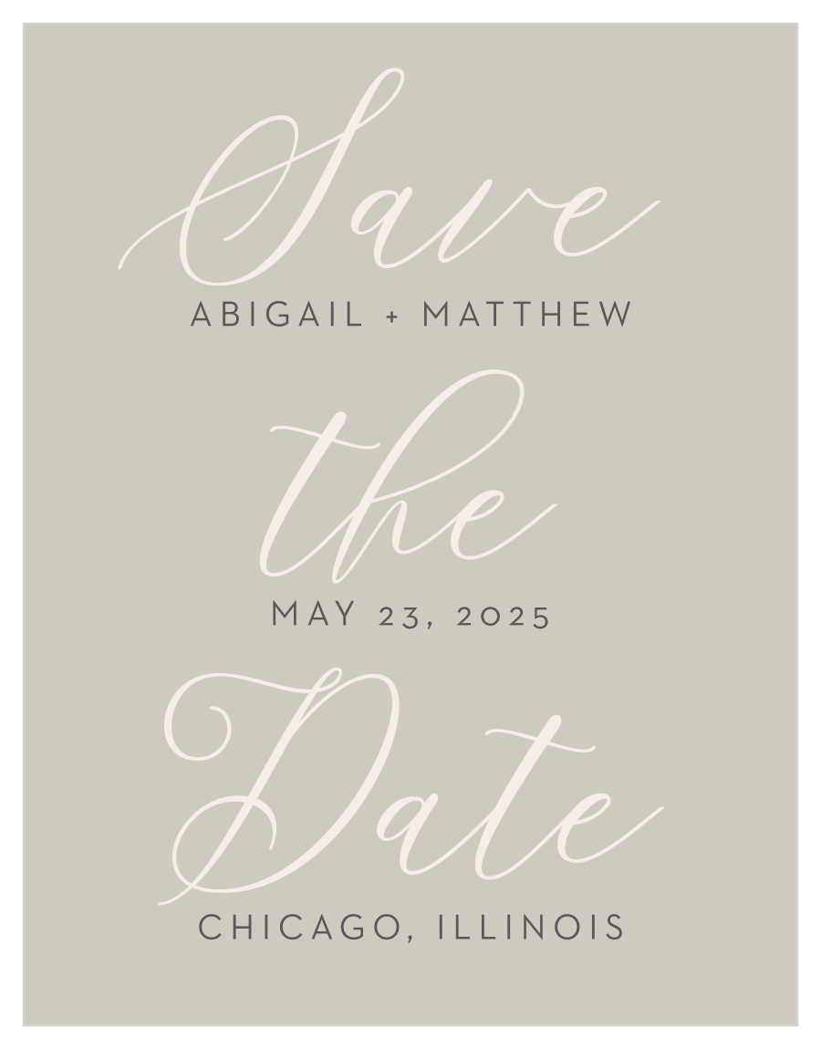 Come Together Save the Date Cards