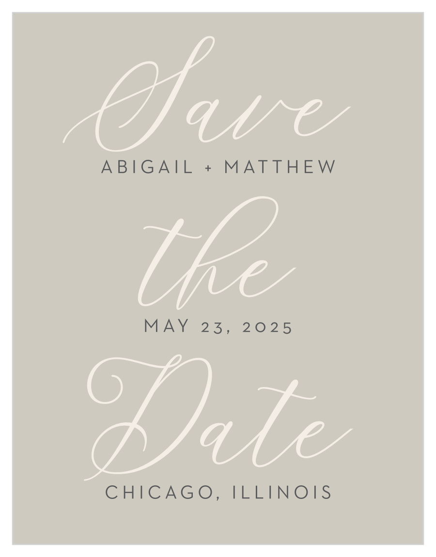 Come Together Save the Date Magnets