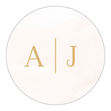 Our Modern Wash Wedding Stickers are a lovely reminder of your special day to gift your guests.