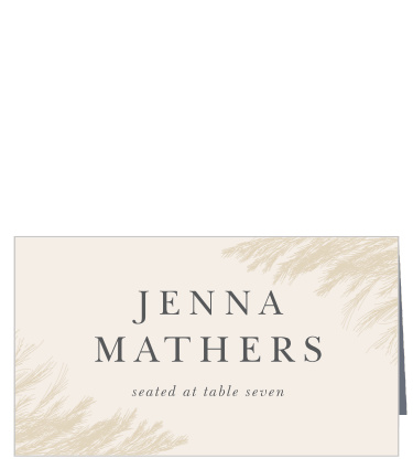 Keep your guests organized in style, with our Pampas Boho Place Cards!