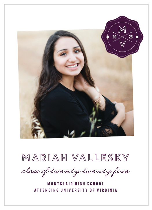 Stand out with this one of a kind Grad Announcement. Show off your senior this glorious event. Customize the colors and fonts to fit your personality! Enter your graduation day details as well as the after party celebration!