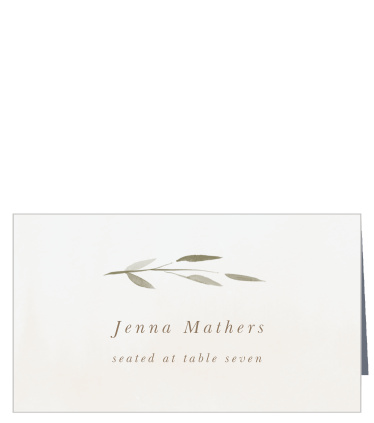 Our Watercolor Ampersand Place Cards are the perfect way to keep the seating organized at your wedding celebration!
