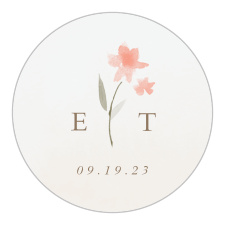 Our Watercolor Ampersand Wedding Stickers are the perfect finishing touch to any wedding stationery!