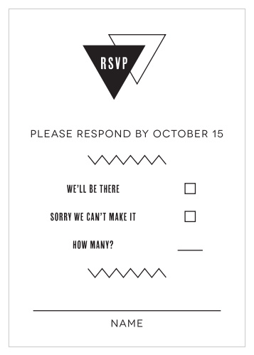 Obtain your guests attendance by sending out this RSVP card. Customize the colors and fonts to match you wedding theme exactly!