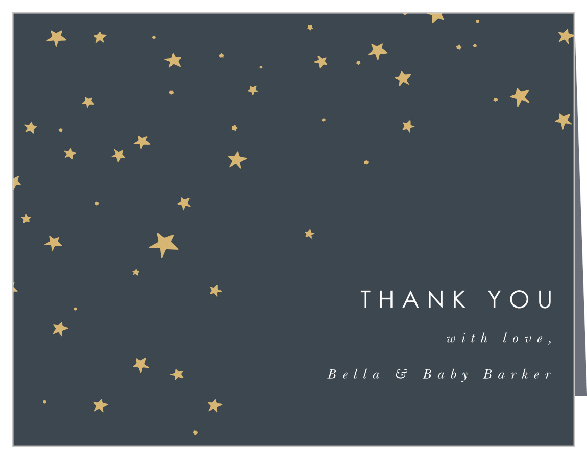 Stars Are Twinkling Baby Shower Thank You Cards
