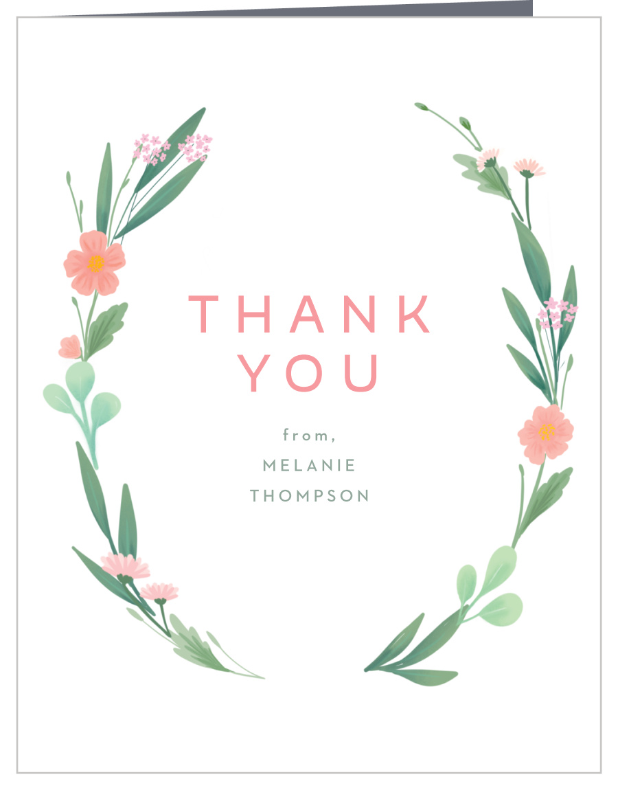 Spring Fling Baby Shower Thank You Cards