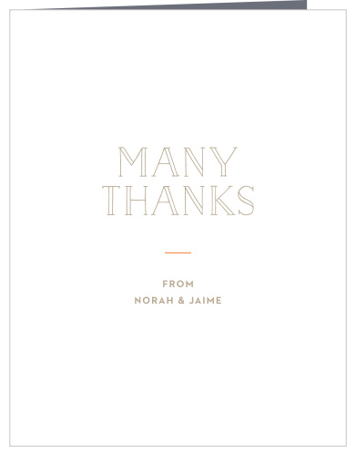 There's no cuter way to thank your friends and family, than by sending out our Little Cutie Baby Shower Thank You Cards!