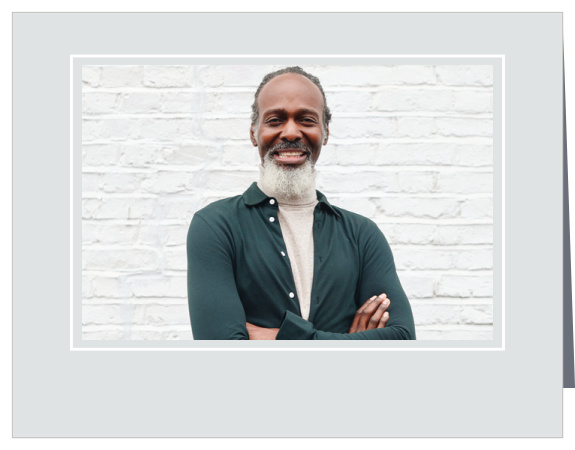 Thank those who shared their condolences and grievances at the respected's memorial, by sending out our Basic Frame Memorial Thank You Cards.