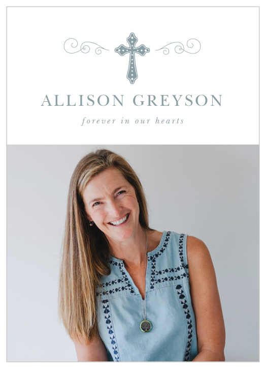 Our Blessed Cross Memorial Announcements inform family and friends of the recent passing of your loved one.