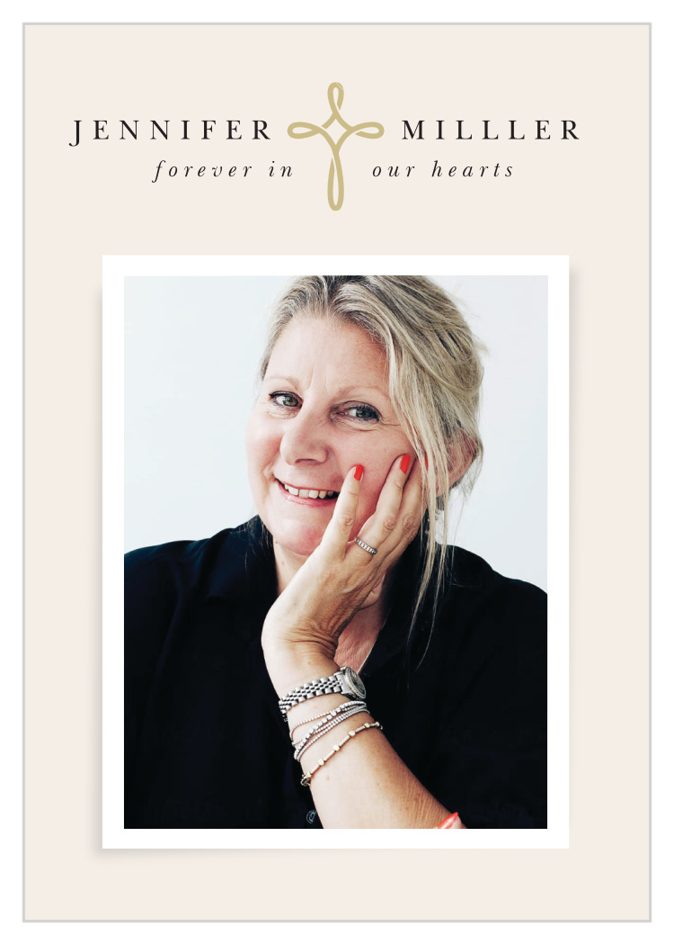 Knotted Cross Memorial Prayer Cards