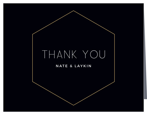 Share your appreciation in style with our Sweet Honeycomb Thank You Cards. Customize all the colors and fonts perfectly to your liking!