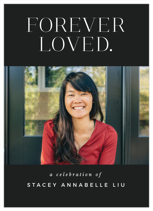 Our Forever Loved Memorial Programs are perfect for informing family and friends of every step of the funeral service.