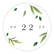 Our Falling Foliage Wedding Stickers are the perfect finishing touch to any wedding stationery!