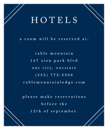 Include our Criss Cross Wedding Accommodation Cards in your wedding suite to recommend or surprise your guests with the best spot to stay during your wedding celebrations!