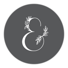 Share your wedding information in modern, simplistic fashion with our Mallow Ampersand Wedding Stickers.