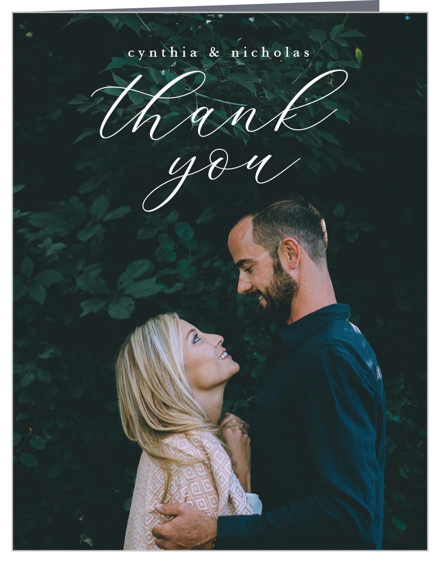 Delicate Devotion Wedding Thank You Cards