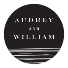 Seal envelopes or gift family and friends with a memento of your special day with our Down The Aisle Wedding Stickers.