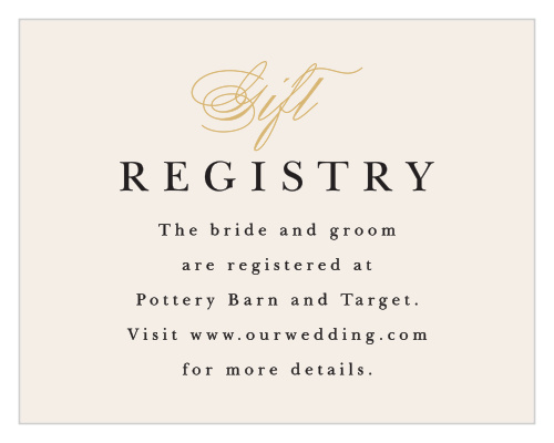 Wedding Registry : Target