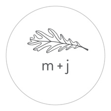 Gift family and friends with a memento of your special day or seal envelopes with our Modern Autumn Wedding Stickers.