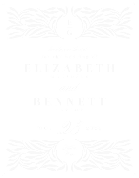 Clear Wedding Save The Date Cards