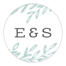 Seal envelopes or gift family and friends with a memento of your special day with our Botanical Greenhouse Wedding Stickers.