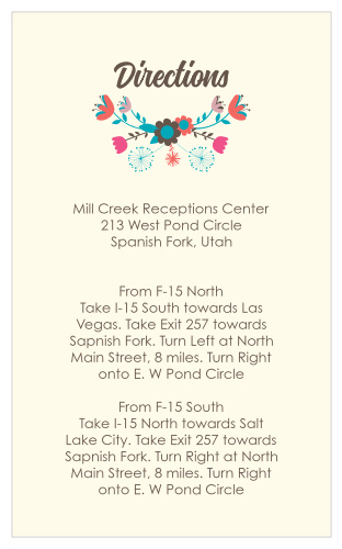 A perfect match for our Flowering Frame Wedding Invitation.