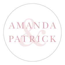 Our Simply Styled Wedding Stickers are the perfect detail to any wedding suite!