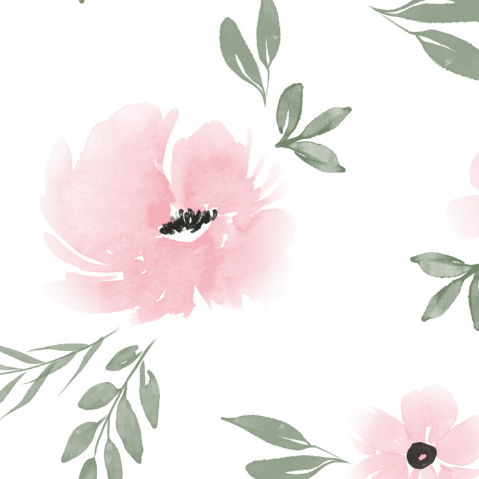 Create the dream room you've always wanted with our Water Rose Peel And Stick Removable Wallpaper.