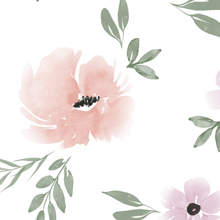 Create the dream room you've always wanted with our Water Rose Peel And Stick Removable Wallpaper.