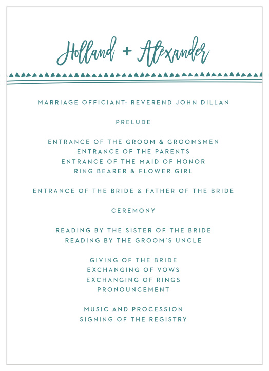 Boho Pattern Clear Wedding Invitations by Basic Invite