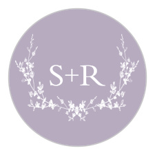 Seal envelopes or gift friends and family with a memento of your special day with our Framed Wreath Wedding Stickers.